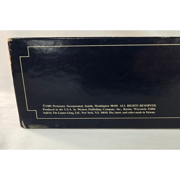 Pictionary First Edition Drawing Game 1985 Vintage Complete Original Pieces - Picture 14 of 16